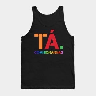 Ta, as Gaeilge Tank Top